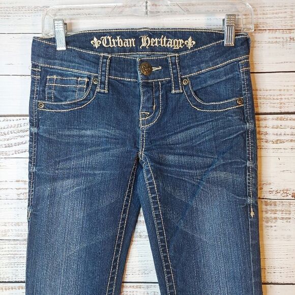 Urban Heritage Size 3 Low Rise Bootcut Jeans - Picture 3 of 14